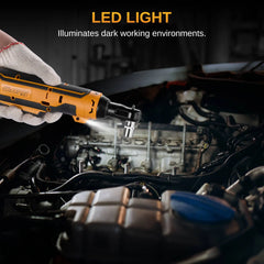 55NM 12V Lithium Brushed Ratchet Wrench Set - Multi-Functional Repair Tool for Appliances, Farm Equipment, Motorcycles and Compact Vehicles | THISHILL