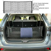Filluck Cargo Net for Pickup Truck Bed Net, 43.5" Mesh Highly Elastic Trunk Organizer for Toyota Highlander 2014–2022, Nvelope Style Cargo Net for SUV, Compatible with Highlander