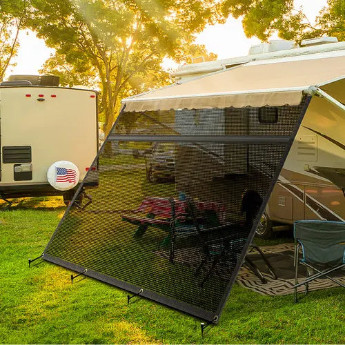 RVAwningShadeScreenwithZipperFilluck