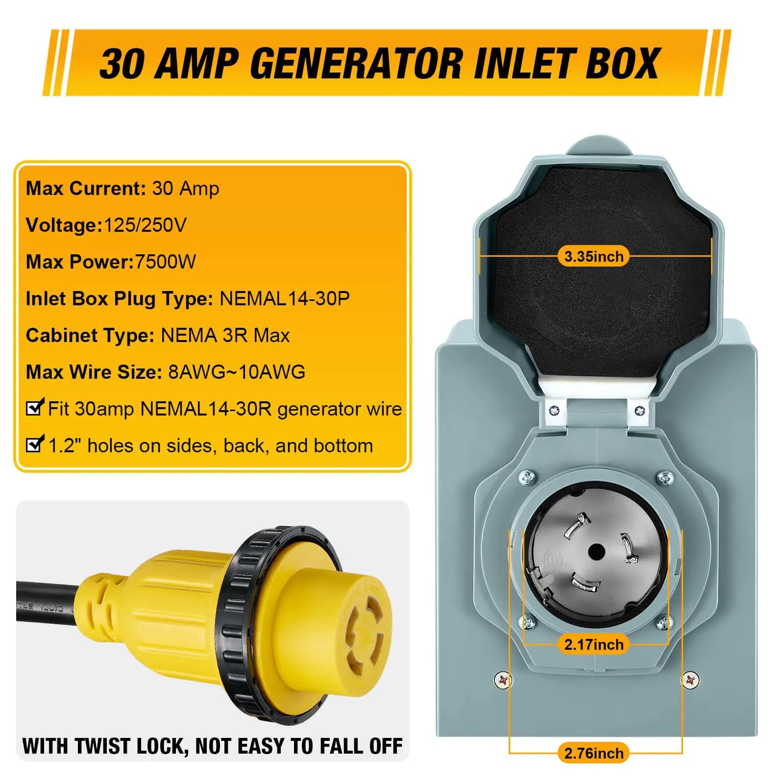 inlet box