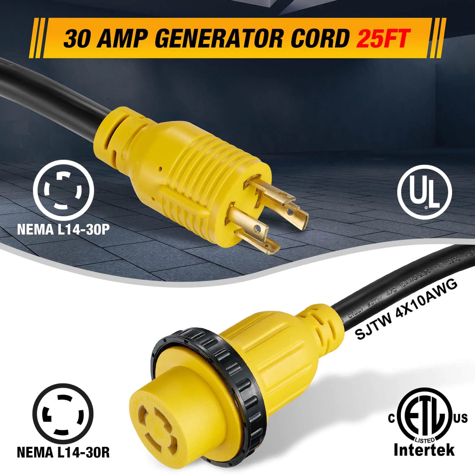 30 amp rv generator cord