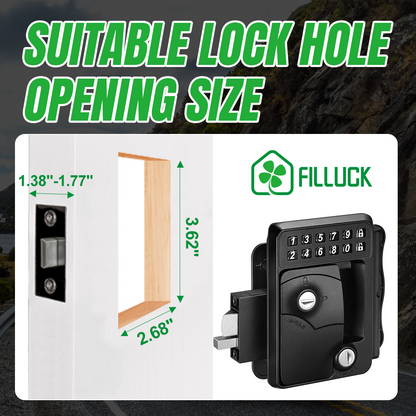 RV Door Lock Keyless Entry Remote Control and Mechanical | Filluck-PRE SALE