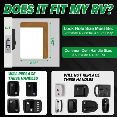 Keyless Rv Lock Left Hand RV Door Lock Keyless Entry | Filluck
