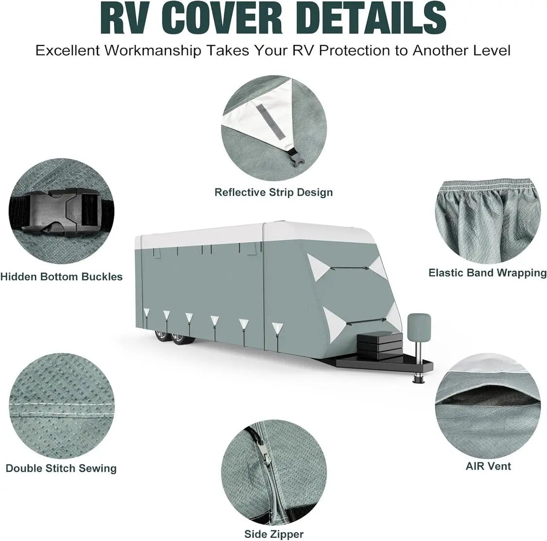 Cover For Rv Buy Waterproof and Tear Resistant RV Cover Travel Trailer | Filluck